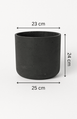 2x Charlie Black Washed Ø:25 L