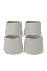4er Patt White Washed Set XL