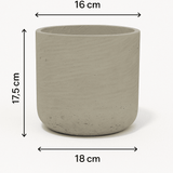 4x Charlie Grey Washed Ø:18 M