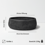 EileenBlackWashedMassangabenGroesseL [v=L|ø35|ö29.40|h13]