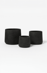 Patt Black Washed 3er Set