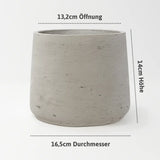 Patt Grey Washed Größe M [v=M|ø16.5|ö13.2|h14]