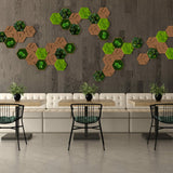 Kork-Hexagon Set, 50er Set