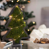 Waldmoos Piktogramm Weihnachtsbaum mit Ständer